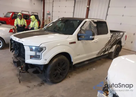 2016 Ford F-150 Lariat from USA, damaged, VIN 1FTFW1EG0GFC87111